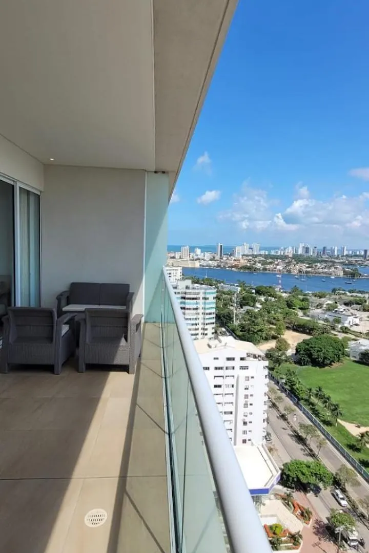 Apartamentos En Edificio H2 Bocagrande Cerca Al Mar Cartagena Apartmán