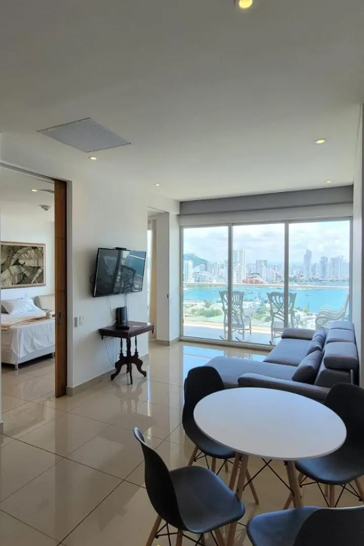 Apartamentos En Edificio H2 Bocagrande Cerca Al Mar Cartagena Apartmán