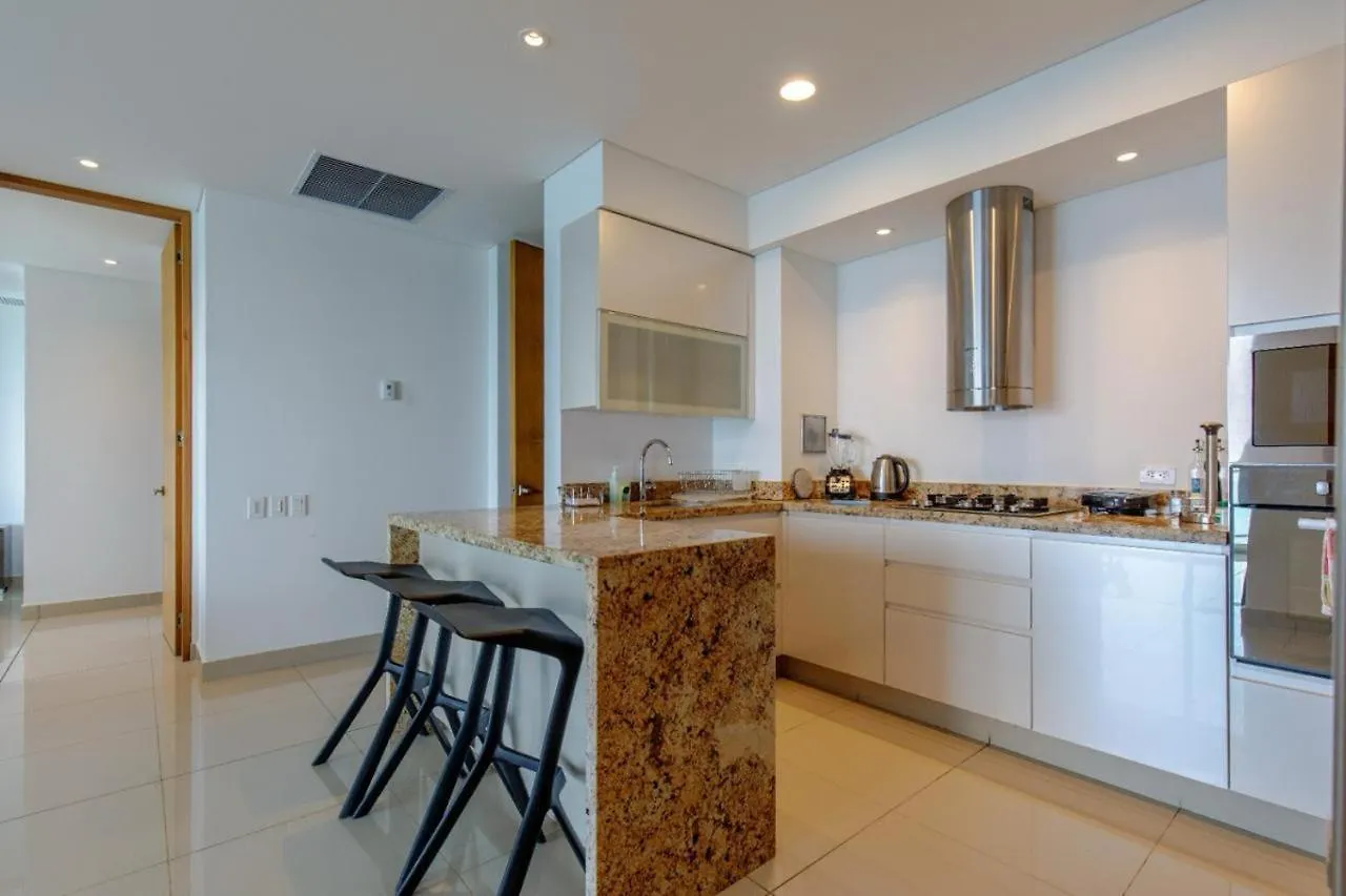 Apartamentos En Edificio H2 Bocagrande Cerca Al Mar Cartagena Apartmán
