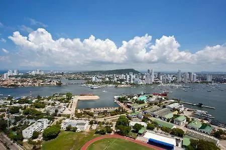 Apartmán Apartamentos En Edificio H2 Bocagrande Cerca Al Mar Cartagena